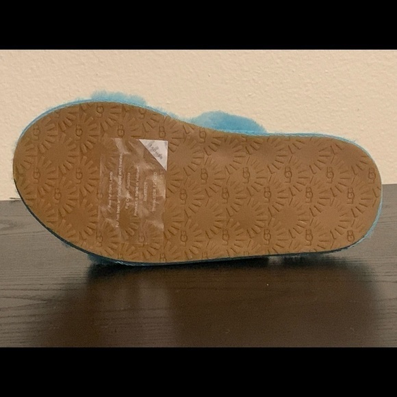 New TODDLER KIDS UGG OH YEAH OASIS‎ BLUE SANDALS SLIDE SLIPPER # boy girl unisex - Picture 8 of 8